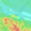 Santa Clotilde topographic map, elevation, terrain