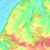 Haunwang topographic map, elevation, terrain