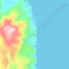 Biak Na Bato topographic map, elevation, terrain