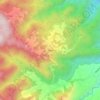 Tabak topographic map, elevation, terrain