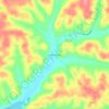 Indian Mound topographic map, elevation, terrain