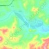 El Fas topographic map, elevation, terrain