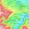 Bogheim topographic map, elevation, terrain