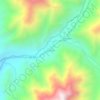 Arcata topographic map, elevation, terrain