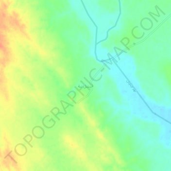 Ubayshal Tabbah topographic map, elevation, terrain