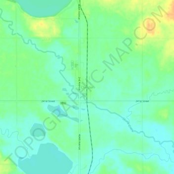 Chester topographic map, elevation, terrain