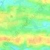 La Menuais topographic map, elevation, terrain
