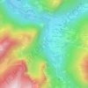 Englène topographic map, elevation, terrain