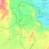 Balinad topographic map, elevation, terrain
