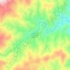 Fazendo do Sacramento Segundo topographic map, elevation, terrain