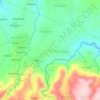 Pujut topographic map, elevation, terrain