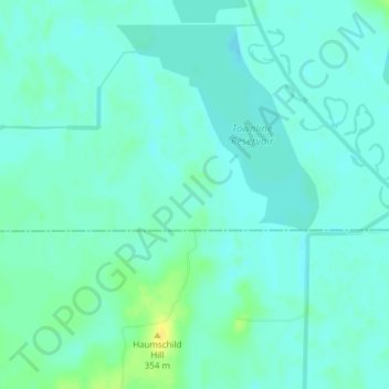 George W Mead State Wildlife Management Area topographic map, elevation, terrain