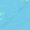 Nusa Islands topographic map, elevation, terrain