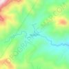 Bagong Silang topographic map, elevation, terrain