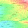 Kejobong topographic map, elevation, terrain