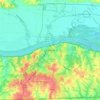 Boonville topographic map, elevation, terrain