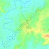 Santo Domingo topographic map, elevation, terrain