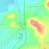 Irma topographic map, elevation, terrain