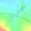 Topaklı topographic map, elevation, terrain