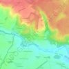 La Garenne topographic map, elevation, terrain