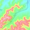 Naigaon topographic map, elevation, terrain