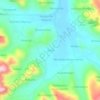 Sindi topographic map, elevation, terrain