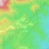 Bangope topographic map, elevation, terrain