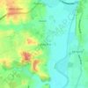 Callow End topographic map, elevation, terrain
