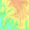 Douglasville topographic map, elevation, terrain