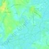 Anchais topographic map, elevation, terrain
