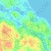 Egypt topographic map, elevation, terrain