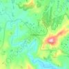 Underberg topographic map, elevation, terrain