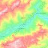 Teresén topographic map, elevation, terrain