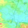 Capuling topographic map, elevation, terrain