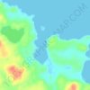 Pauloff Harbor topographic map, elevation, terrain
