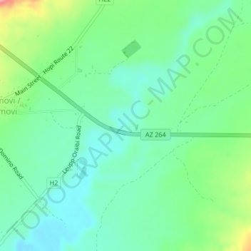 Hopi Tribe Picnic Area topographic map, elevation, terrain