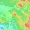 Changing Mountain topographic map, elevation, terrain