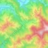 Valea Poienii topographic map, elevation, terrain