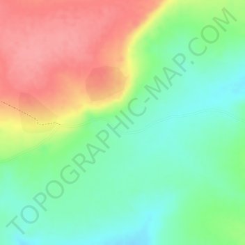 Kune topographic map, elevation, terrain