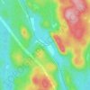 Lac-Chat topographic map, elevation, terrain
