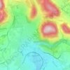 Hameau du Garat topographic map, elevation, terrain