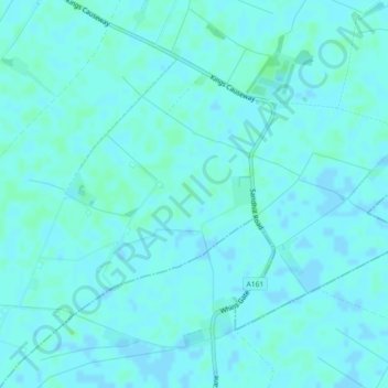 Ousefleet Pasture topographic map, elevation, terrain
