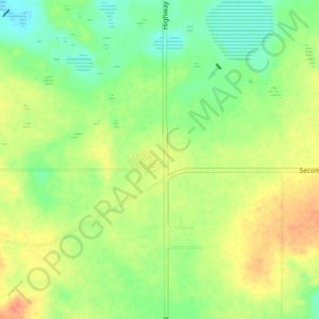 Jenner topographic map, elevation, terrain