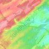 Jannée topographic map, elevation, terrain
