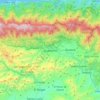 Guarenas topographic map, elevation, terrain
