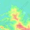West Poblacion topographic map, elevation, terrain