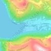 Stordal topographic map, elevation, terrain