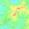 Siling Matanda topographic map, elevation, terrain