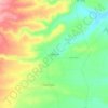 Valdevarnés topographic map, elevation, terrain