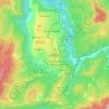 Haflong topographic map, elevation, terrain